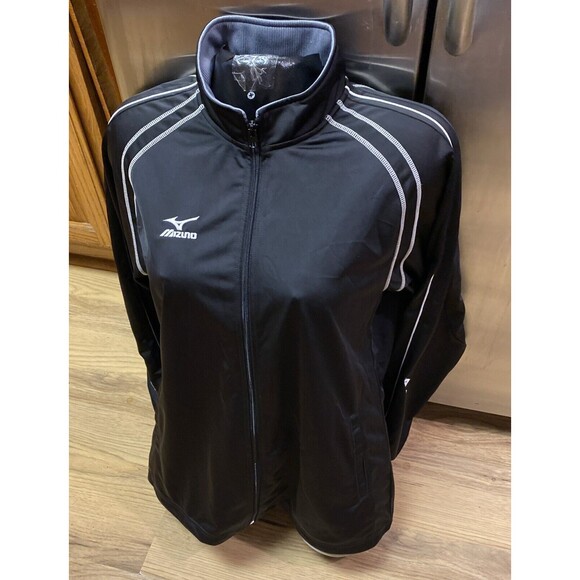 Mizuno Women's Warm Up Jacket Size Large‎ Full Zipper - Picture 2 of 13